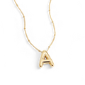 Collier initiale bulle sur chaîne satellite