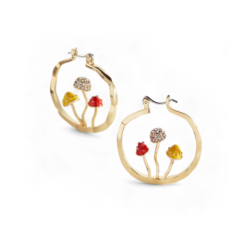 Créoles champignon bohème