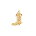 Breloque botte de cowgirl