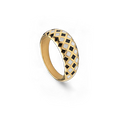 Bague damier