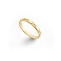 Bague striée classique
