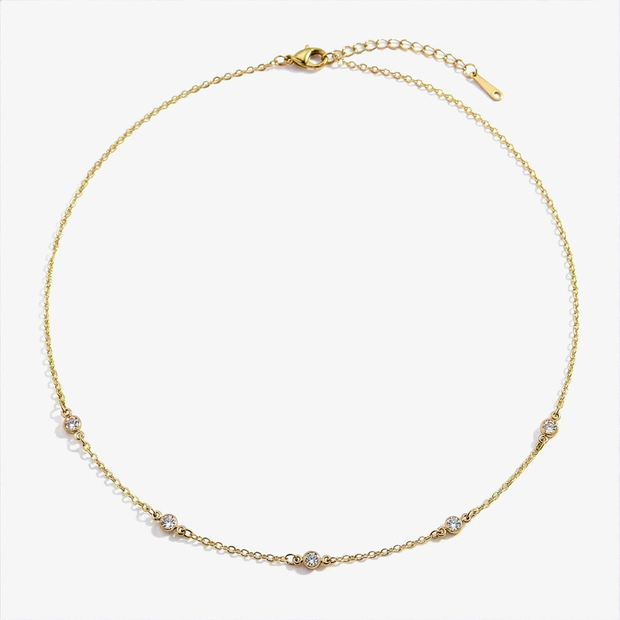 Collier pendentif cristal