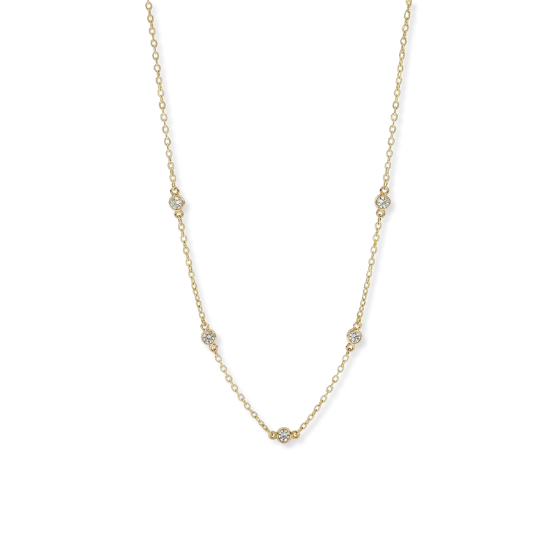 Collier pendentif cristal
