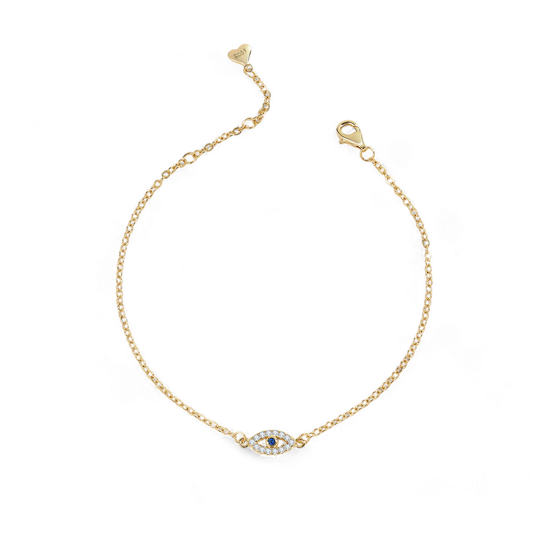 Bracelet œil protecteur délicat