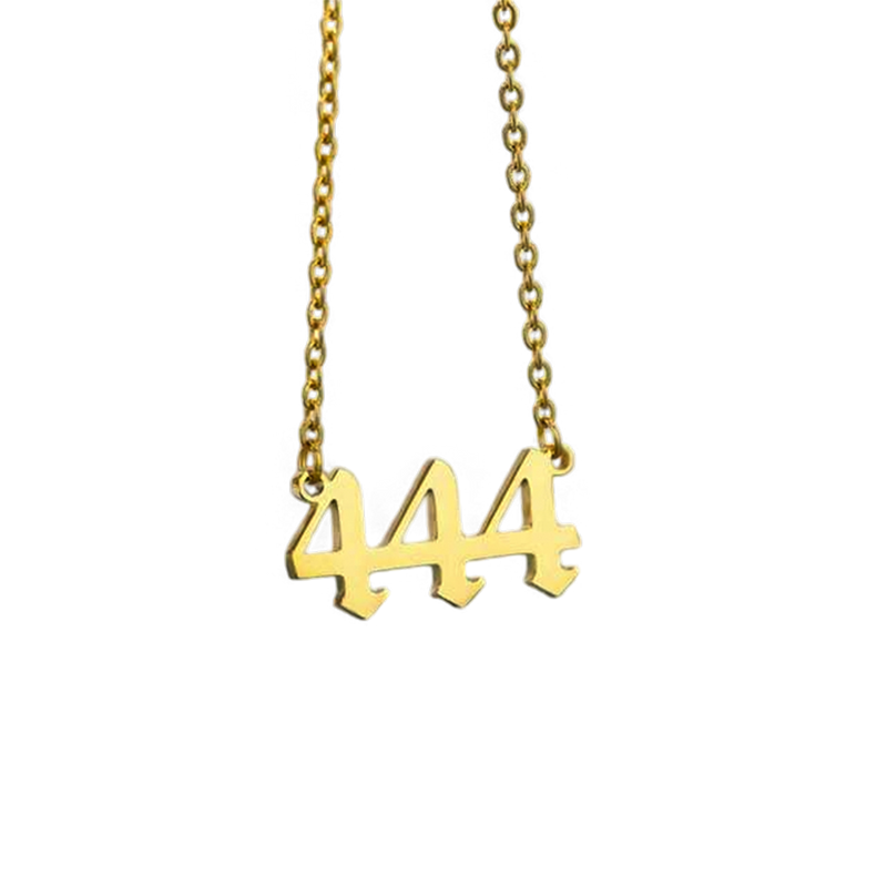 Collier nombre angélique délicat