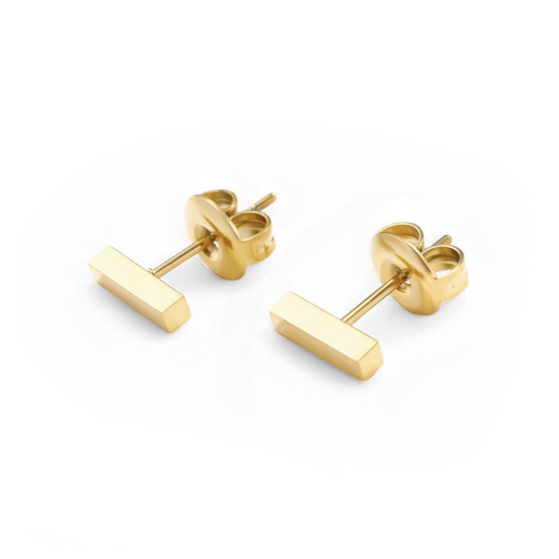 Boucles à tige barre délicates