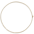 Collier chaîne forçat délicat