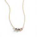 Collier familial à pierres de naissance