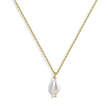 Collier goutte de perle délicat