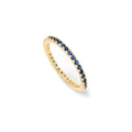 Bague éternité pierre de décembre