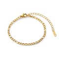 Bracelet chaîne figaro essentiel