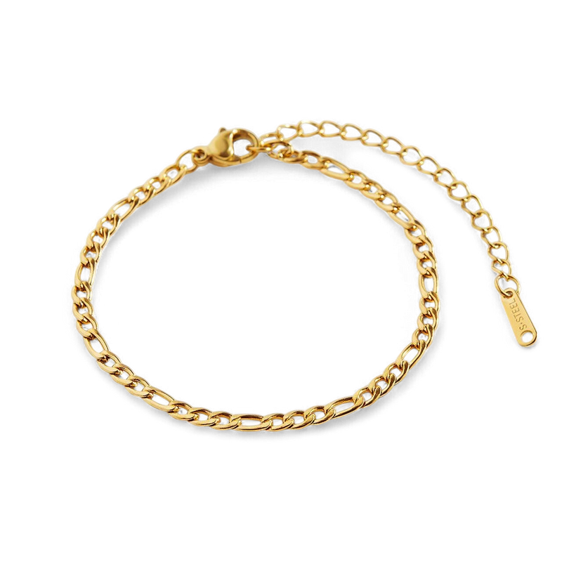 Bracelet chaîne figaro essentiel