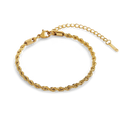 Bracelet chaîne corde essentiel