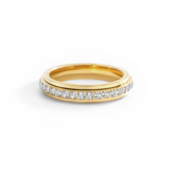 Spinning Fidget Eternity Ring