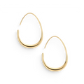 Boucles d'oreilles créoles fluides