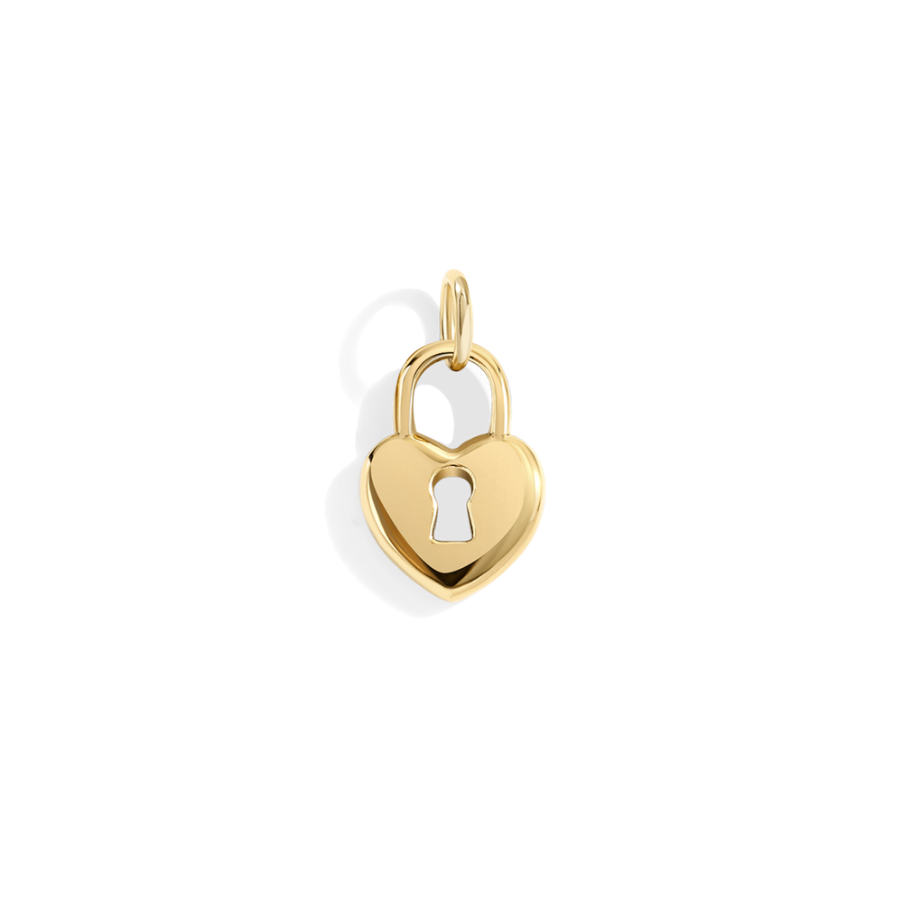 Heart Lock Charm