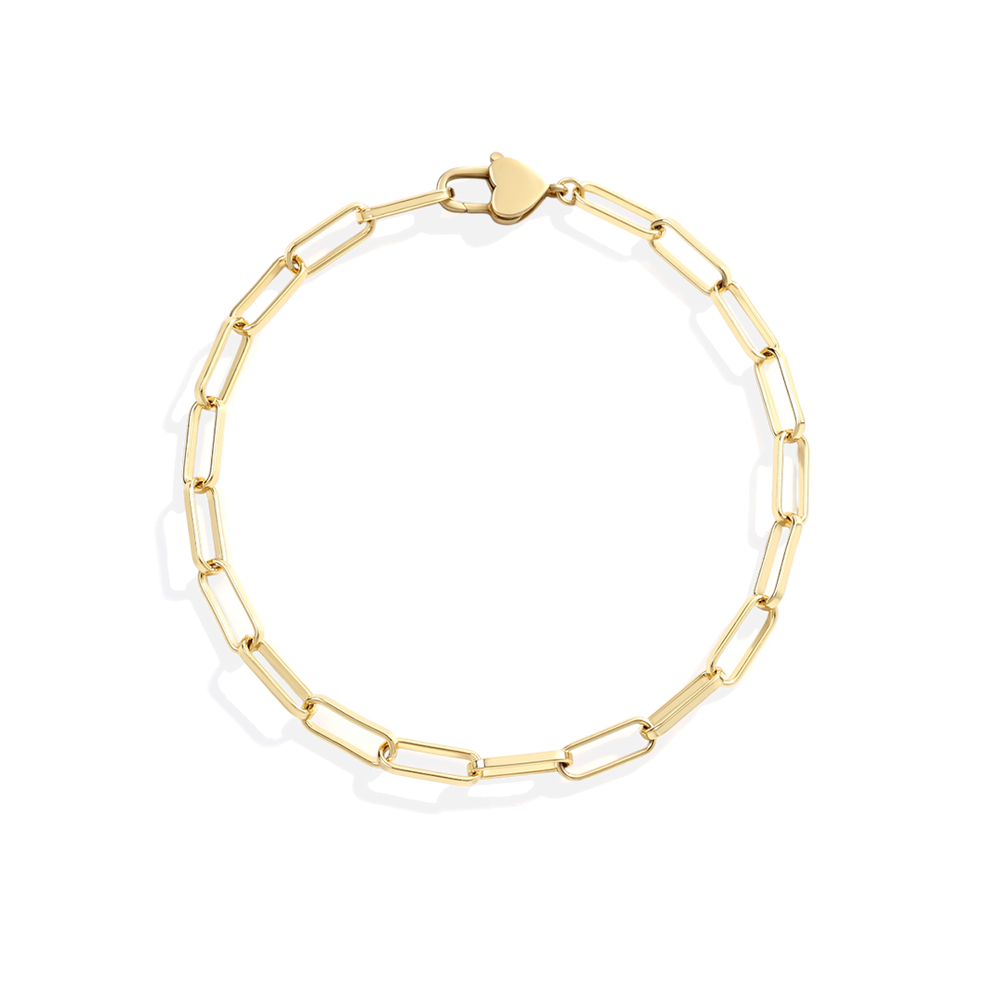Heart Padlock Bracelet