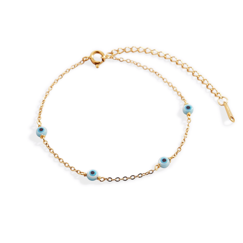 Bracelet satellite œil protecteur