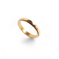 Bague antistress rotative martelée