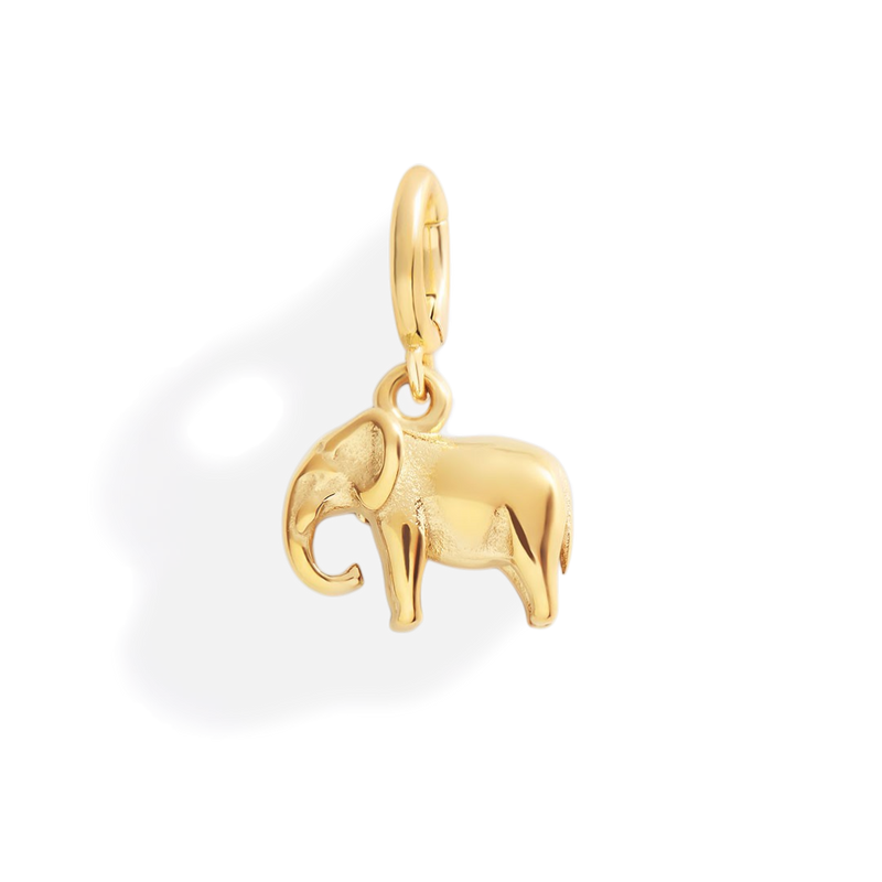 Breloque éléphant porte-bonheur