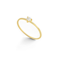 Bague perle superposable