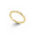 Bague fine superposable serti clos