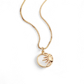 Collier soleil émaillé