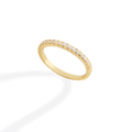 Bague éternité micro-pavée