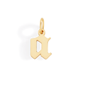 Breloque lettre gothique