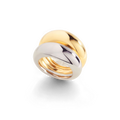Bague bicolore Fusion
