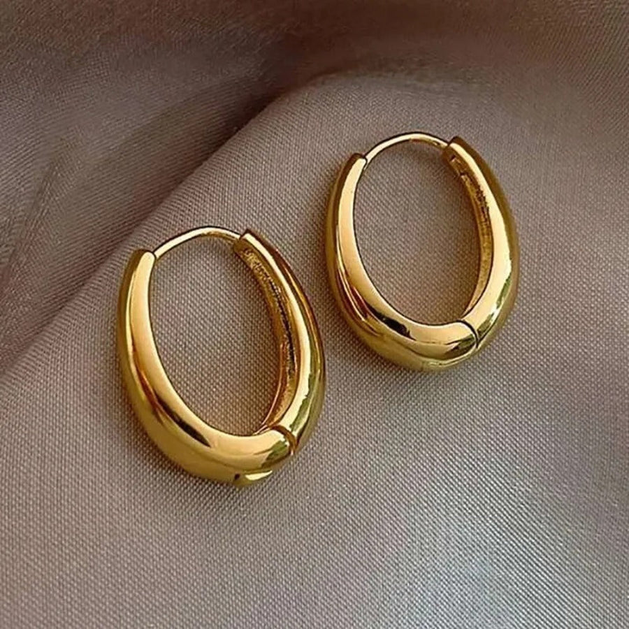 Classic örhängen i 925 sterlingsilver eller guldpläterade – bild 5