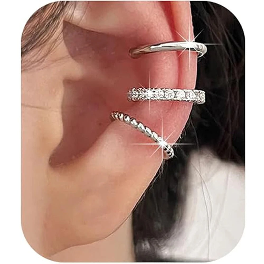 Ren örhängen i guldplätering eller 925 sterlingsilver – bild 4