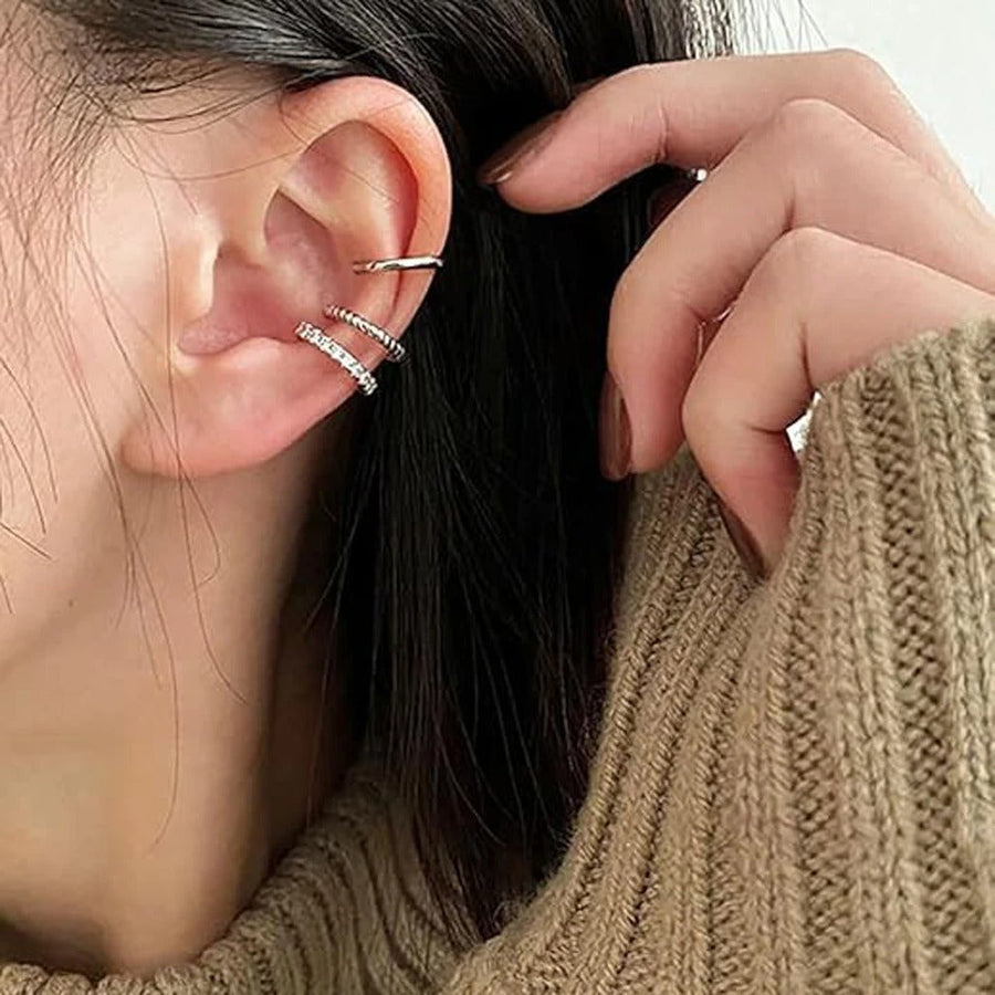 Ren örhängen i guldplätering eller 925 sterlingsilver – bild 5