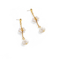 Boucles d’oreilles perle Marguerite