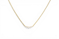 Collier mini arc diamant