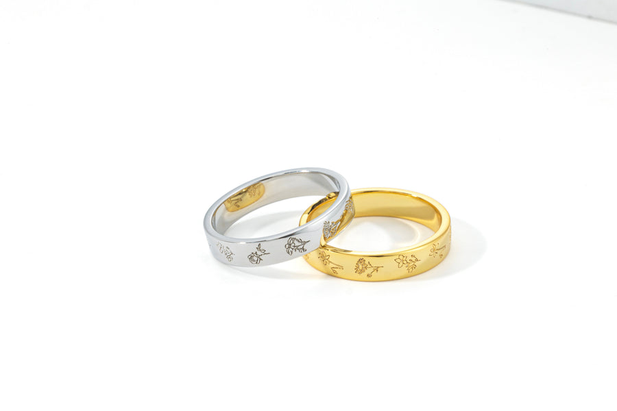 Mini Birth Flower Band