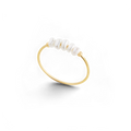 Bague mini perle