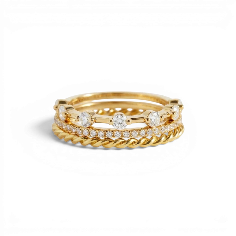 Modern Ring Stack