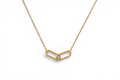 Collier maillons ovales