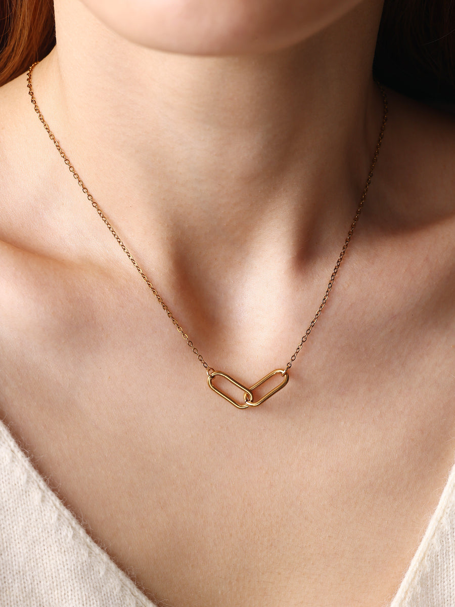 Oval Link Necklace
