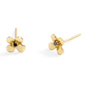 Boucles à tige florales délicates