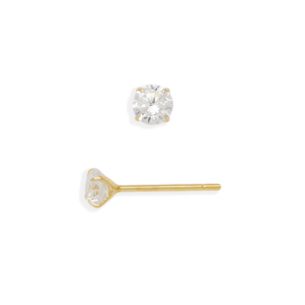 4mm Classic Solitaire Studs