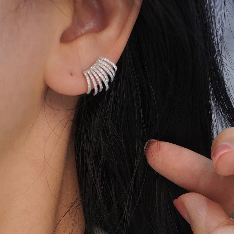 Boucles d'Oreilles Multi-Griffes