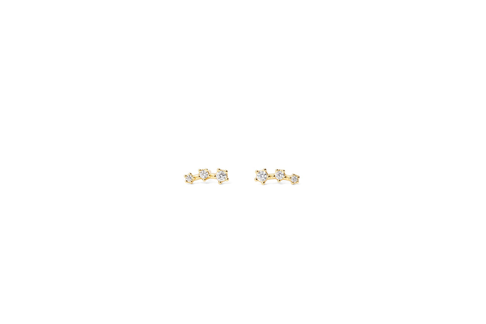 Sparkling Mini Climber Studs