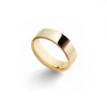 Bague dorée audacieuse