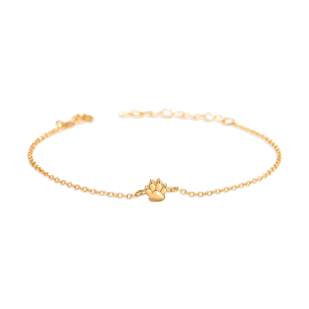 Tiny Pawprint Bracelet