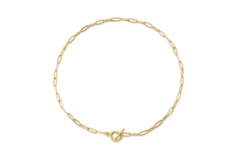 Collier trombone à fermoir T