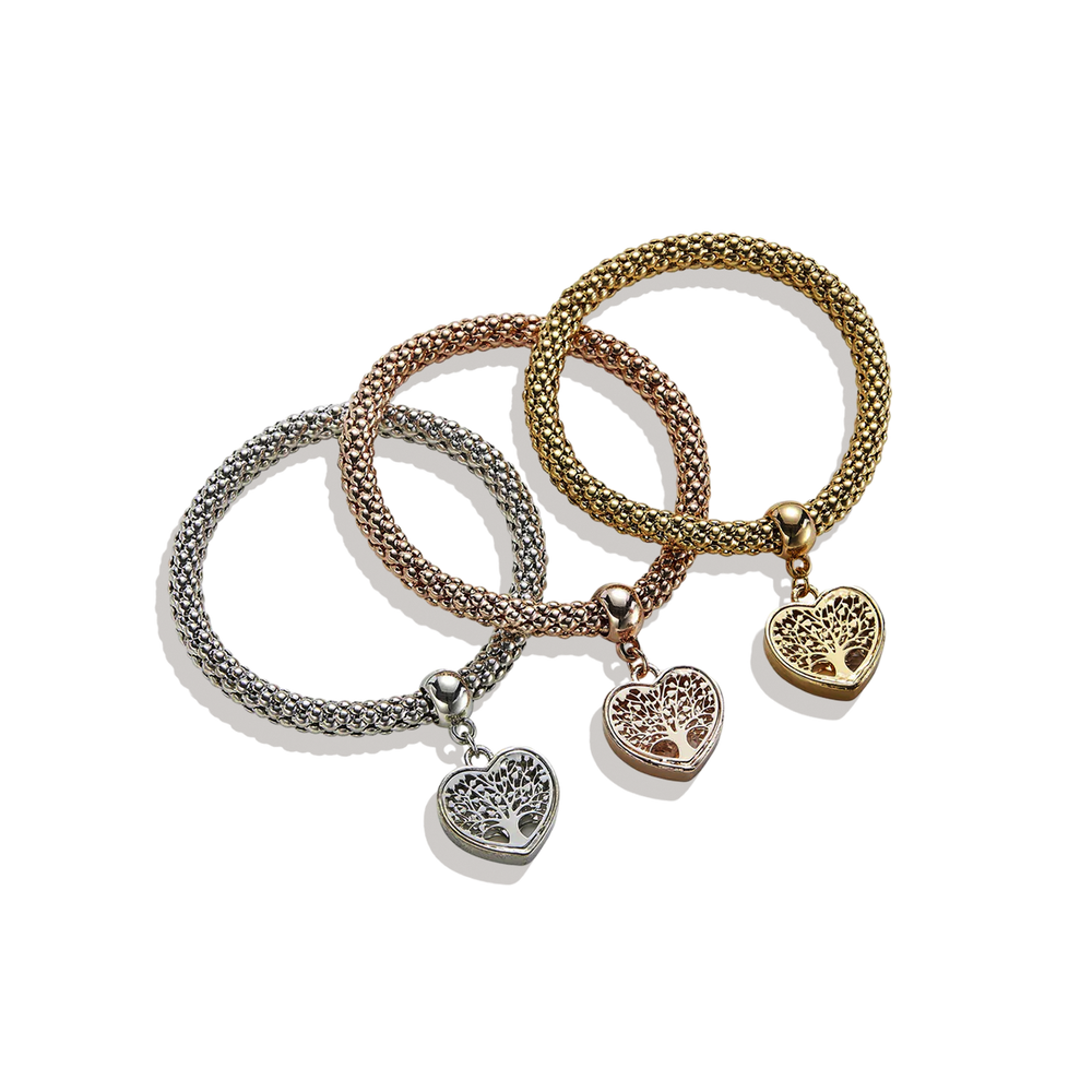 Tree of Life - Limited Edition Heart Charm Bracelet