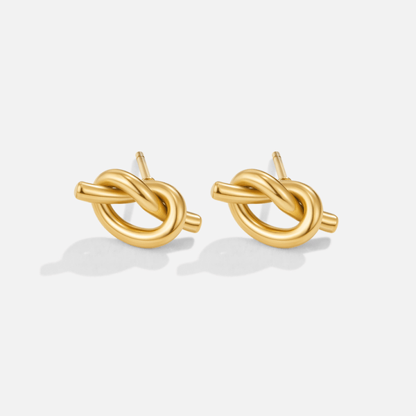 Adela rosettformade örhängen guld