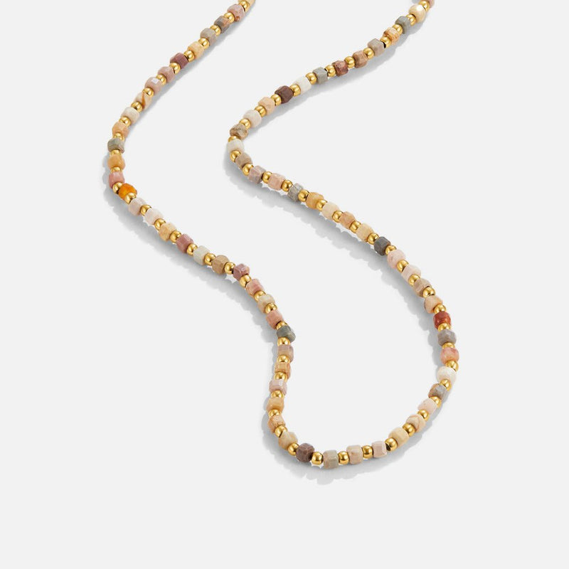 Alashan halsband med natursten